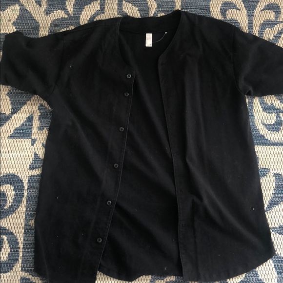 American Apparel Button Up Tee - Picture 1 of 2